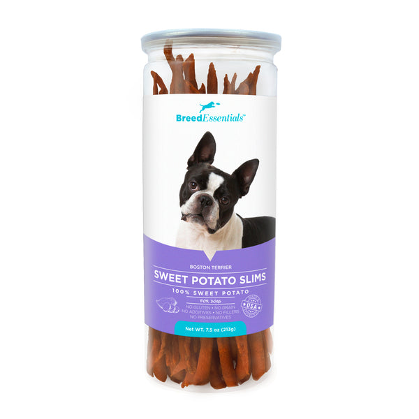 Sweet Potato Slims 7.5 oz - Boston Terrier