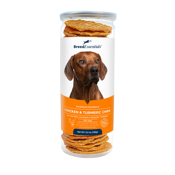 Chicken & Turmeric Chips 5.5 oz - Rhodesian Ridgeback