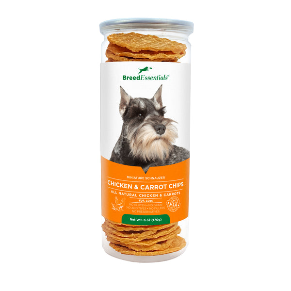 Chicken & Carrot Chips 6 oz - Miniature Schnauzer